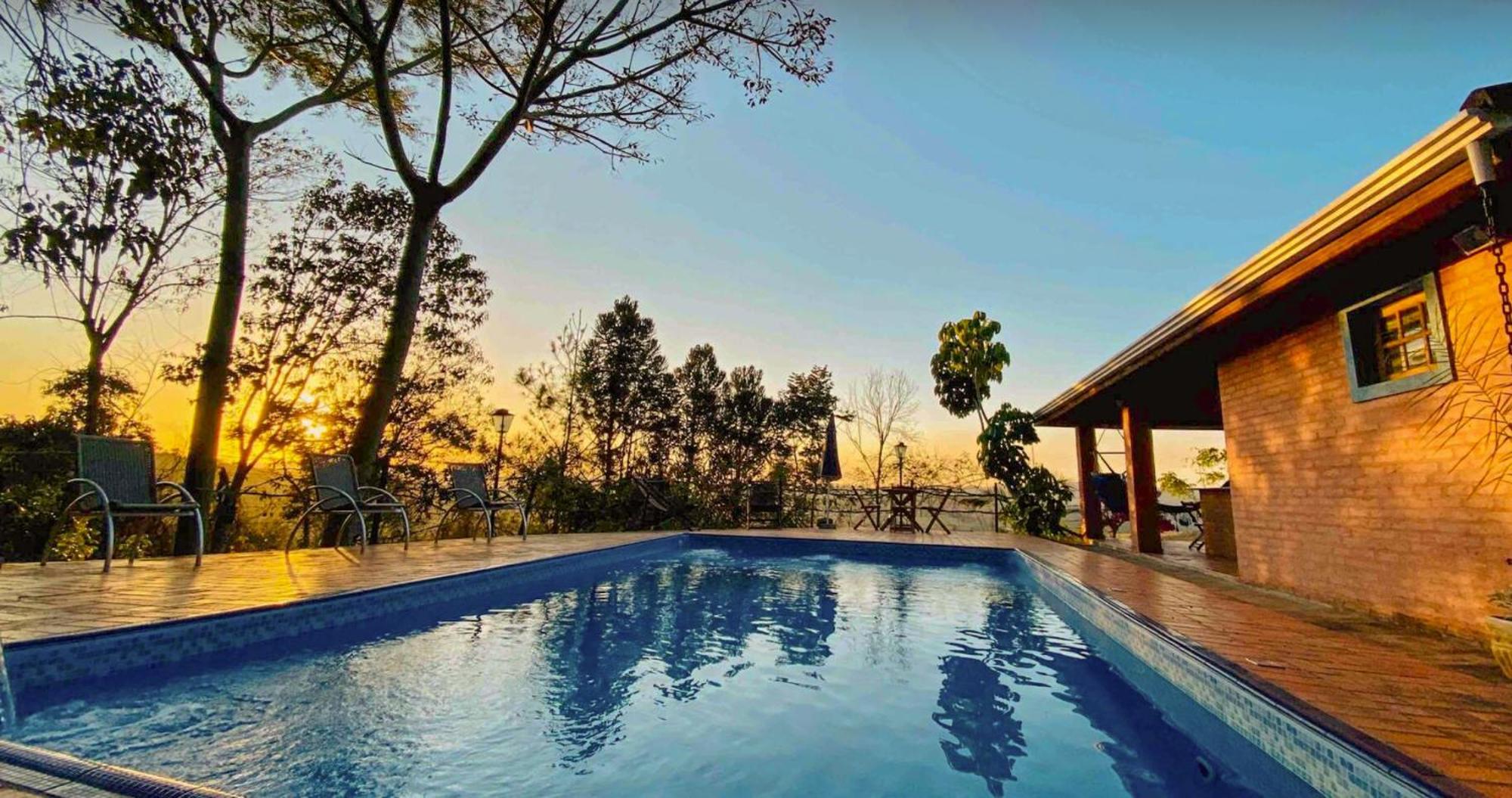 Casa De Campo Araxa Na Montanha Com Piscina Piracaia Eksteriør bilde